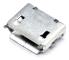 Smd micro usb-kontakt honport jack tail socket