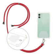 Universal Crossbody Nylon Patch Neck Strap Lanyards Rope för Mobil