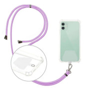 Universal Crossbody Nylon Patch Neck Strap Lanyards Rope för Mobil