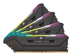 CORSAIR DDR4 PC-minne - VENGEANCE RGB PRO SL 32GB (4x8GB) - 3200Mhz - CAS 16 (CMH32GX4M4E3200C16)