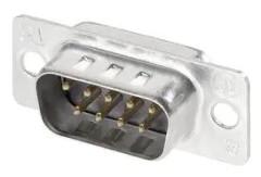 TE Connectivity AMPLIMITE HD-20 5-747904-2 D-Sub stiftlist 180 ° Antal poler: 9 Lödhona 1 st