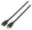 SpeaKa Professional HDMI Förlängningskabel 5.00 m Audio Return Kanal, guldpläterad kontakt Svart [1x HDMI hane - 1x HDMI