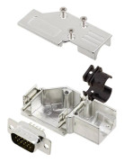 encitech DCMR-FK-09-HDP15-K 6355-0066-01 D-Sub stiftlist set 90 ° Antal poler: 15 Lödhona 1 set
