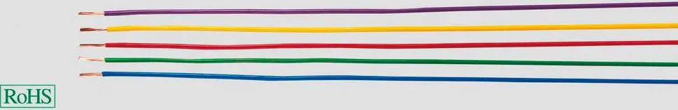 HELU 29102 Enkelledare H05V-K 1 x 0.75 mm² Vit 100 m