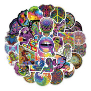 Pack med Klistermärken - Psychedelic