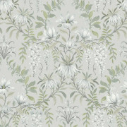 Laura Ashley - Non-woven tapet - Parterre Sage - 10mx52cm