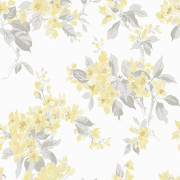 Laura Ashley - Non-woven tapet - Apple Blossom Sunshine - 10mx52cm