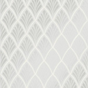 Laura Ashley - Non-woven tapet - Florin Silver - 10mx52cm