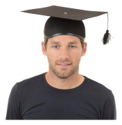 Bristol Novelty Unisex Mortar Board 2 Piece Felt Hat