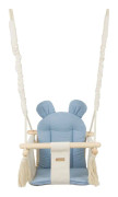 Babygunga - babygunga - med öron - max 20 kg - kräm, ljusblå