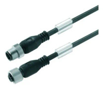 Weidmüller 1279440150, 1,5 m, M12, M12