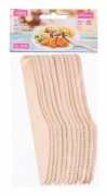 knivar 16 cm träbeige 12 st