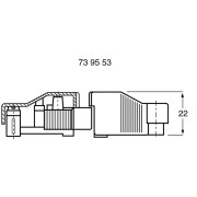 Dragavlastning Adels-Contact 192205 V9 192205 V9 Svart 1 st