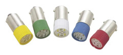 Barthelme LED-lampa BA9s Röd 220 V/DC, 220 V/AC 0.2 lm 70113046