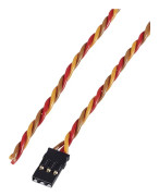 Servo Anslutningskabel [1x JR-hylsa - 1x Öppen ände] 30.00 cm 0.08 mm² Platt Modelcraft