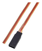 Servo Kabel för mottagare [1x JR-kontakt - 1x Öppen ände] 300 mm 0.25 mm tvinnad Modelcraft