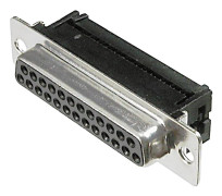 TRU COMPONENTS TC-A-DFF 37LPIII/Z-203 1586451 D-Sub honkontakt Antal poler: 37 IDC 1 st