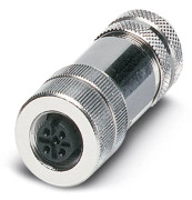 Phoenix Contact 1424672 Sensor/ställdon-datakontakt M12 Hona rak Antal poler (RJ): 5 1 st