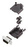 Amphenol L17DTPK-P-15+L717DA15PST D-Sub stiftlist set 180 ° Antal poler: 15 Skruv 1 st
