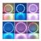 Ws2812b led 8/16/24/35/45leds pixel sp110e controller kit