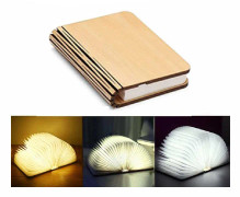 Bärbar 3d kreativ led bok nattlampa