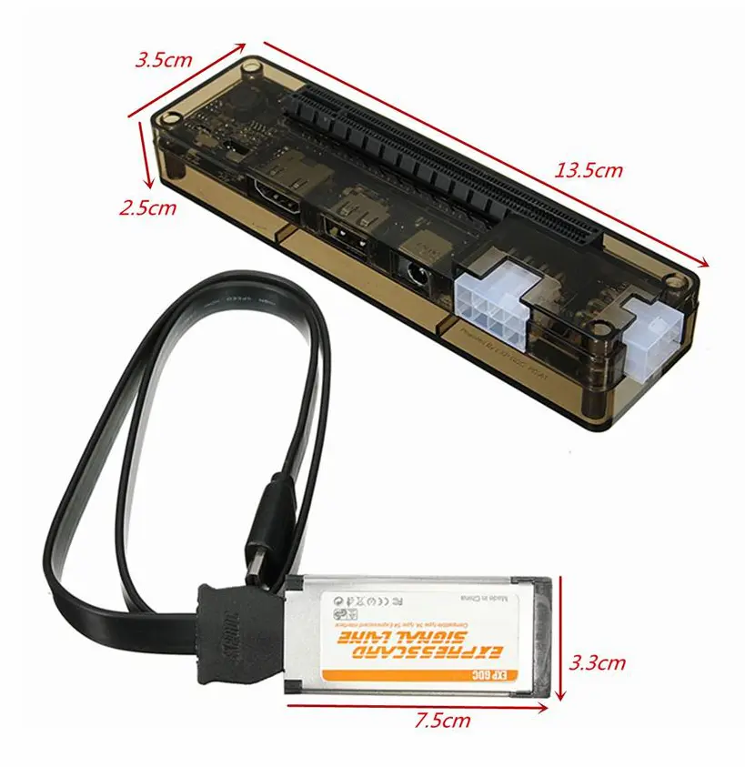 Laptop extern oberoende grafikkort docka