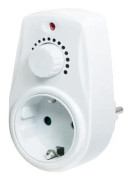LogiLink PA0151 Dimmer-adapter Passar: Halogenlampa, Glödlampa Vit