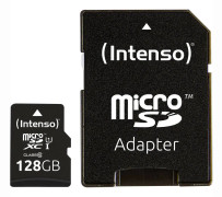 Intenso Premium microSDXC-Kort 128 GB Class 10, UHS-I inkl. SD-adapter