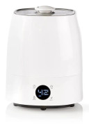 Air luftfuktare med Hygrometer 5.5 l Vit/Grå