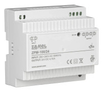 Zamel ZPM-100/24 Switching Power Supply 24 V 4.16 A 100 W 1 x