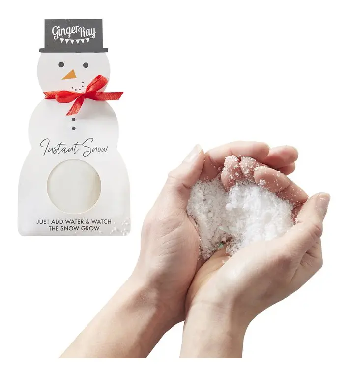 Gör egen "snö"