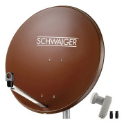 Schwaiger SPI9962SET2 Parabolkit Abonnenter: 2 80 cm