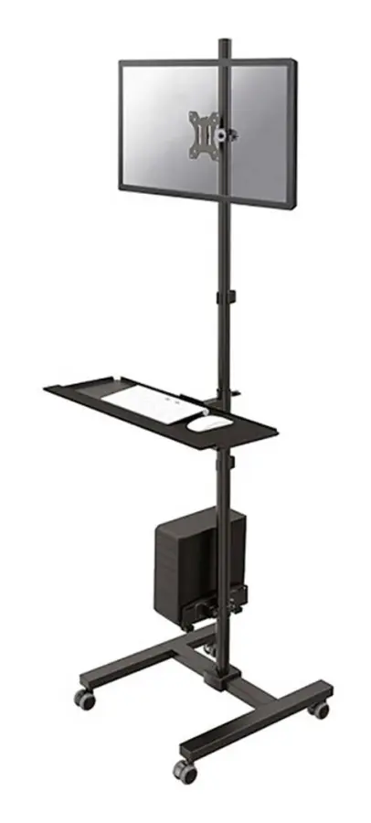 Neomounts PC-/Monitorvagn FPMA-MOBILE1700 1 Skärm(ar) 25,4 cm (10) - 81,3 cm (32) Svart Svängbar, Roterbar, Tiltbar