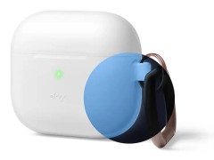 Elago AirPods 3 Skal Silicone Hang Case Nightglow Blue