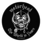 Motorhead Standard Patch: The World Is Yours (Loose)