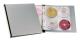 Durable CD/DVD-mapp 96 CDs/DVDs/Blu-rays Svart, Grå 12 st 527701