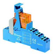 Finder 48.P5.8.230.0060 Relämodul Nominell spänning: 230 V/AC Växelström (max): 8 A 2 switch 1 st