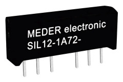 StandexMeder Electronics SIL12-1A72-71D Reed-Relä 1 NO 12 V/DC 0.5 A 10 W SIL-4