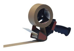 tesa Förpackningsbanddispenser Blå, Röd Rullbredd (max.): 50 mm Rullängd (max.) 66 m Med bromsanordning, Utbytbara blad