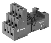 Finder 92.03.0 Reläsockel Passar till följande serie: Finder Serie 62 Finder 62.31, Finder 62.32, Finder 62.33 (L x B x