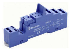 Finder 95.55 Reläsockel Finder 40.51, Finder 40.52, Finder 41.61, Finder 44.62 (L x B x H) 95.6 x 15.8 x 32.5 mm 1 st