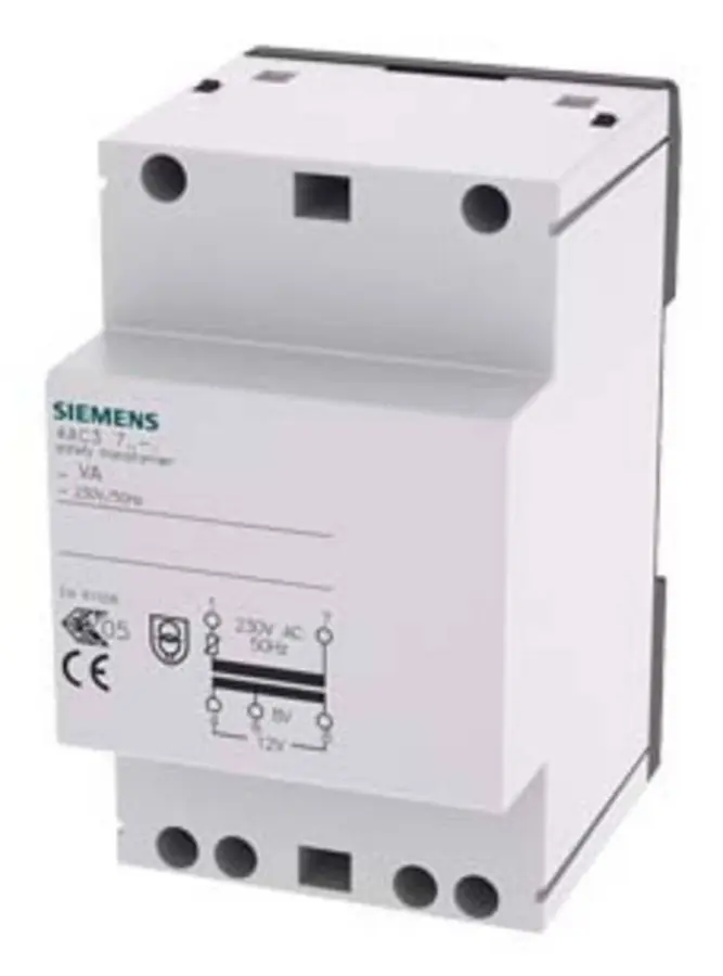 Siemens 4AC37240 Säkerhetstransformator 8 V, 12 V 2 A