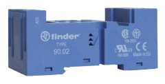 Finder 90.02 Reläsockel Passar till följande serie: Finder Serie 60 Finder 60.12 1 st