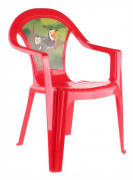 barnstol Jungle51 cm röd