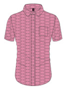 Pink Floyd Unisex Casual Shirt: Courier Pattern (All Over Print) (Medium)