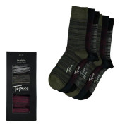 Topeco Strumpor 6-pack Men Bamboo Crew Socks
