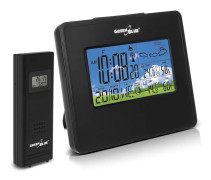 Weather station In / OUT Temperature Humidity of the GreenBlue GB147B GLACK