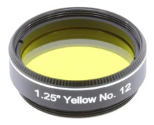Filter 1.25 "Yellow No. 12, EXPLORE SCIENTIFIC