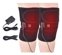 Värmekuddar, wrap hot compress knä massager för kramper artrit smärtlindring