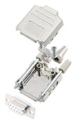 encitech DPPK09-M-DMS-W-K 6355-8004-31 D-SUB-skärningssats 180° Antal poler: 9 Lödhuvud 1 st